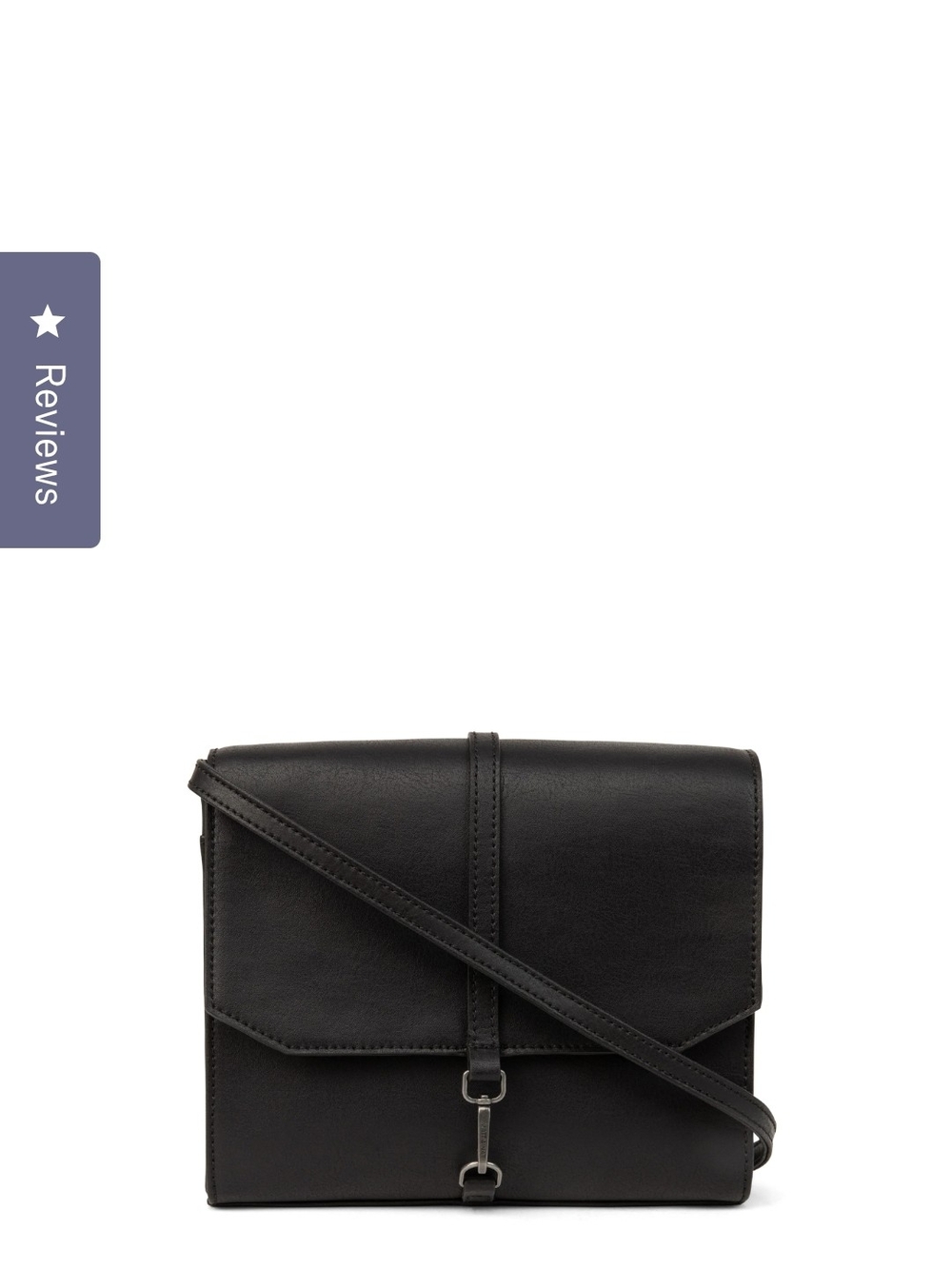 Matt & Nat Arbor Black Structured Crossbody Bag